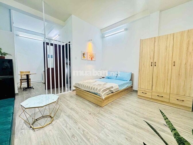 CHO THUÊ STUDIO TÁCH BẾP STYLE VINTAGE FULL NT NGAY TRẦN HƯNG ĐẠO
