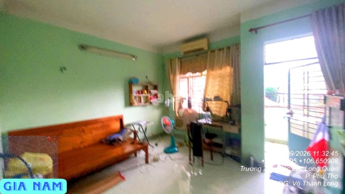 BÁN NHÀ MẶT TIỀN KINH DOANH : 1C ĐƯỜNG SỐ 6 CƯ XÁ BÌNH THỚI - P. 8-Q11
