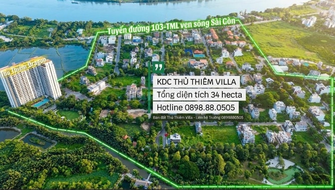 THU THIEM VILLA | Bán nền nhà phố 8x20m đường 12m, giá 145 triệu/m2