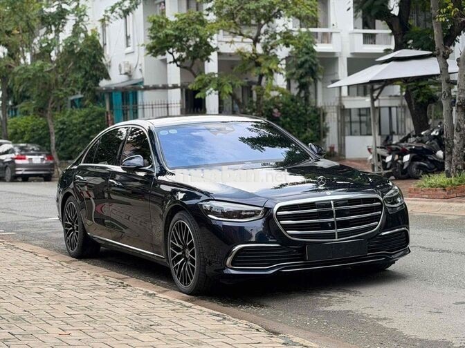 Mercedes S450 Luxury V1 2024 Xanh Cavansite