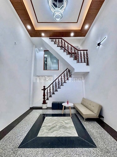 4x11 nhà đúc 4 tấm. Hẻm xe hơi đường Mã Lò 