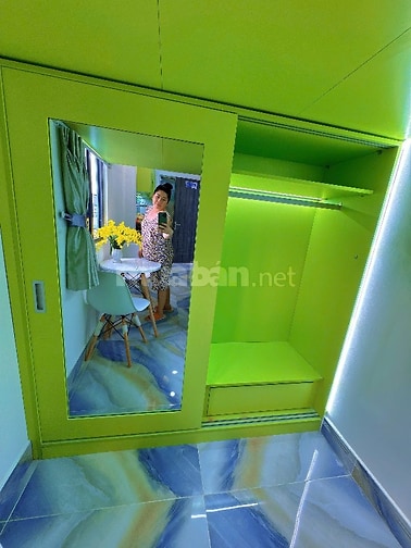PHÒNG CĂN HỘ DỊCH VỤ FULL NỘI THẤT, ÂU DƯƠNG LÂN (Q.8) GIÁ 4 TRIỆU 800