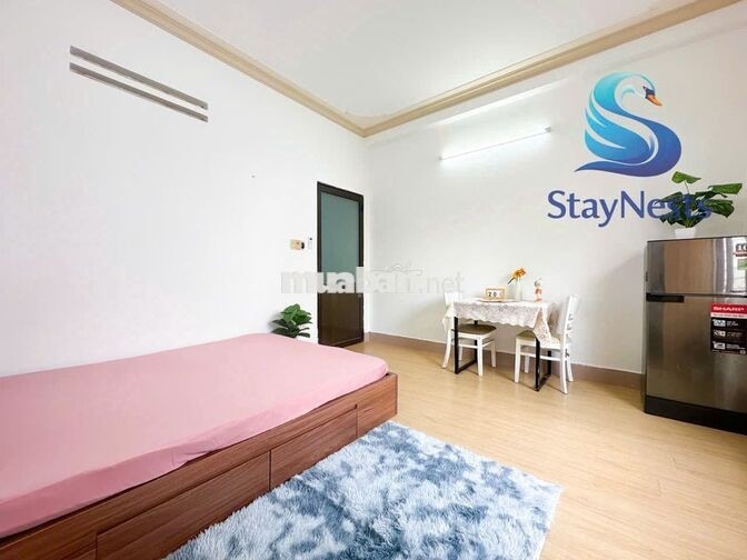 Tôi cho thuê căn 1PN 40m2, full nội thất, tại nhà Ga T3 - E Town 2