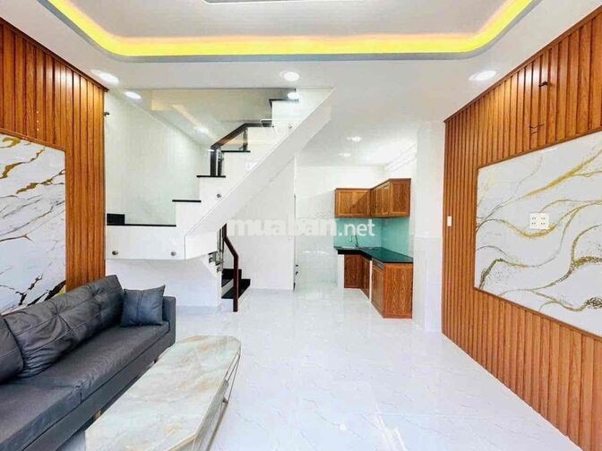 nhà đường ôtô thông ngay sát Gò Vấp ngay khu nhà phố Ngã Tư Ga