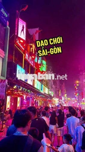 Mặt bằng phố đi bộ Bùi Viện cho thuê kd ăn uống