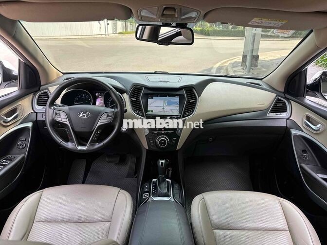 Hyundai Santafe 2018 2.4AT 4WD Trắng 11 vạn km