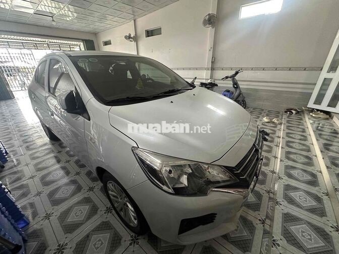 Mitsubishi Attrage 2020 Số sàn 64000 km Trắng