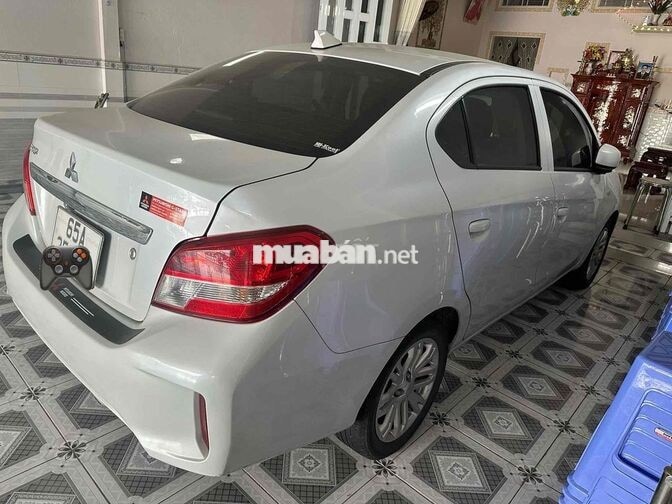Mitsubishi Attrage 2020 Số sàn 64000 km Trắng