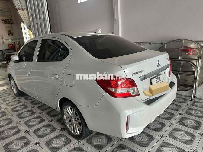 Mitsubishi Attrage 2020 Số sàn 64000 km Trắng