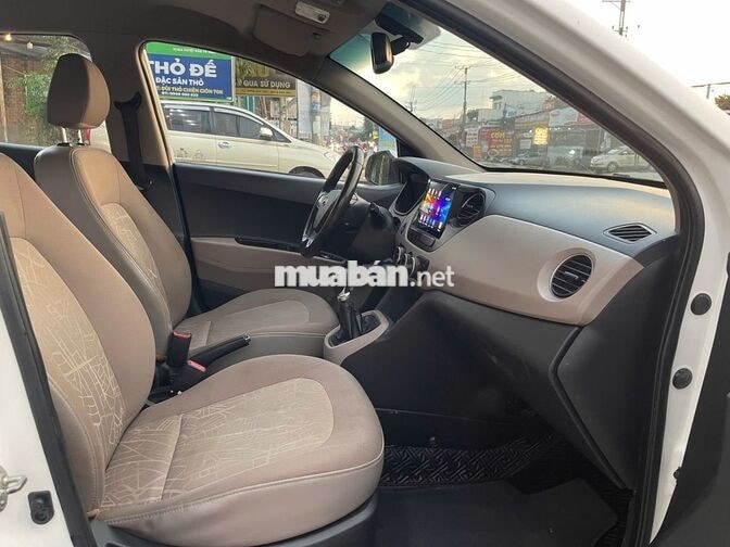 Hyundai Grand i10 2019 1.2 bản đủ Số sàn Trắng