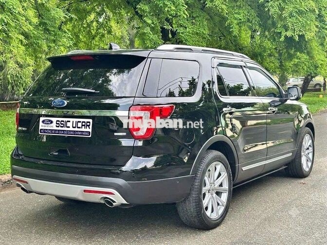 Ford Explorer 2.3L Ecoboost 2017 Đen Mỹ