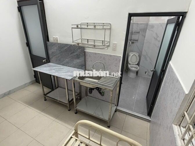 Phòng mini Biệt thự Bình Lợi, full nội thất, chỉ cho 1 nữ thuê