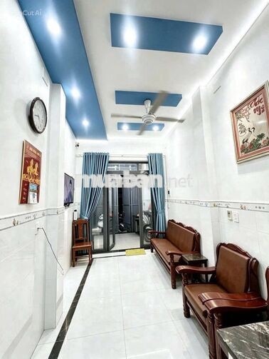 Bán nhà 4 tầng 4PN hẻm ô tô Trần Thị Năm Quận 12 giá 3.7 tỷ