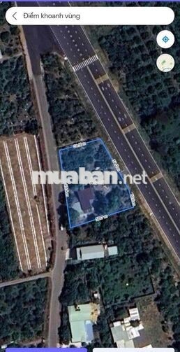 Bán Đất Tân Uyên 2 Mặt Tiền Ngang 45 Dài 30  Bạch Đằng 1.442,4m², có 1