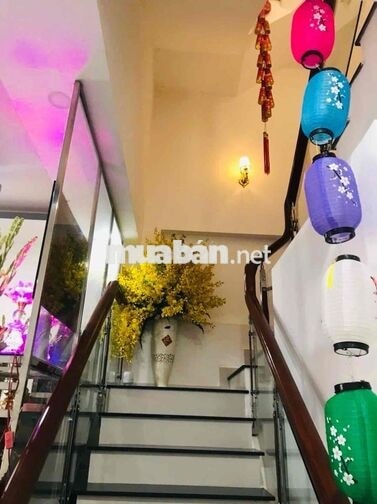 NHÀ ĐẸP 3 TẦNG - HẺM OTO THÔNG - KDC HIỆP THÀNH 1 - AN NINH DÂN TRÍ -