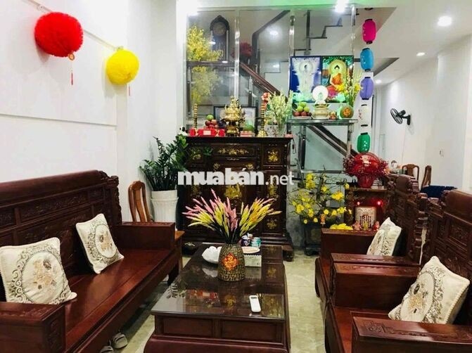 NHÀ ĐẸP 3 TẦNG - HẺM OTO THÔNG - KDC HIỆP THÀNH 1 - AN NINH DÂN TRÍ -