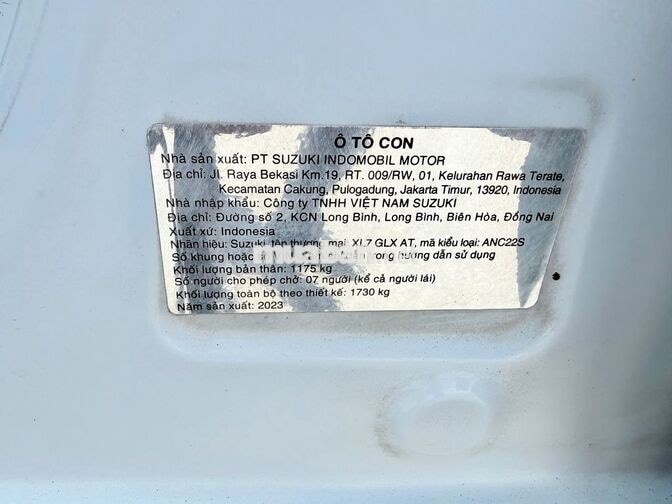 Suzuki XL7 1.5AT 2023hơn 7vạn xe bao Zin Bao Chếch