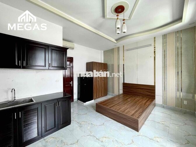 Căn hộ studio ban công siêu thoáng mát