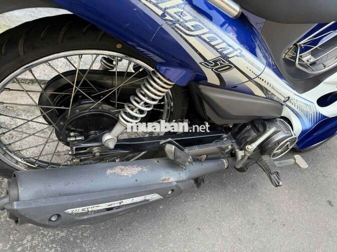 Xe số Elenge 50cc Xanh trắng