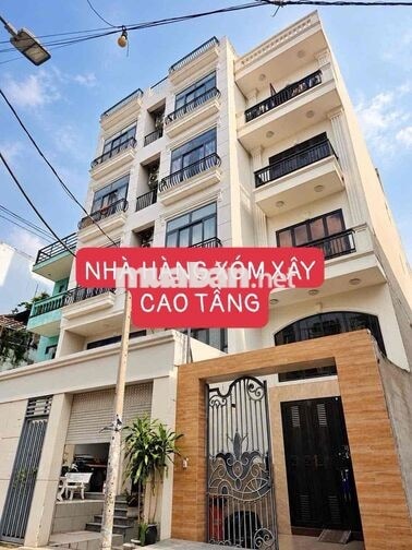 LÔ ĐẤT TRỐNG BÌNH THẠNH – HẺM XE HƠI TRÁNH – TẶNG GPXD 7 TẦNG CÓ HẦM