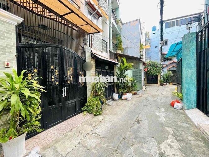 Hẻm 4m Phan Đình Phùng P1 Phú Nhuận 4 tầng 45m2 4PN giá 25tr TL.