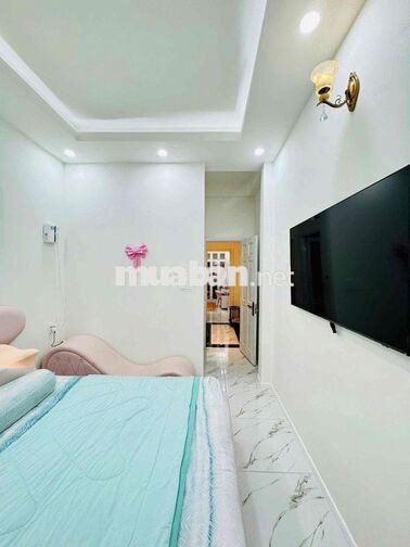 Hẻm 4m Phan Đình Phùng P1 Phú Nhuận 4 tầng 45m2 4PN giá 25tr TL.
