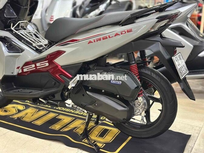 Honda Air Blade 4val 2025 Xám Đỏ.Bản Đặc Biệt.