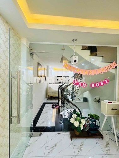 Hẻm 4m Phan Đình Phùng P1 Phú Nhuận 4 tầng 45m2 4PN giá 25tr TL.