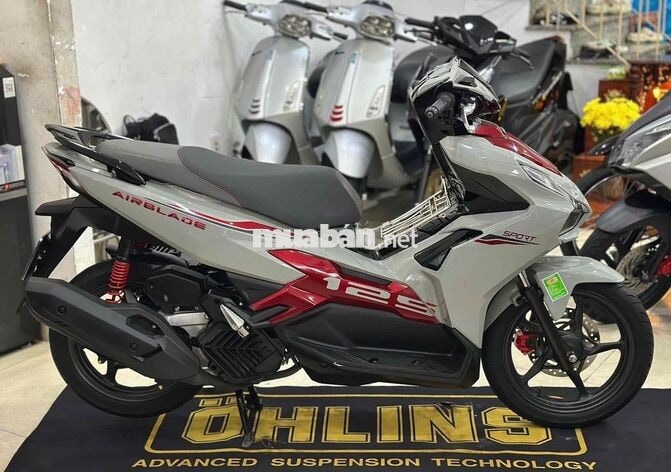 Honda Air Blade 4val 2025 Xám Đỏ.Bản Đặc Biệt.