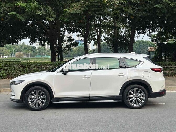 Mazda CX8 2024 2.5 Premium Trắng 1 vạn km Như Mới