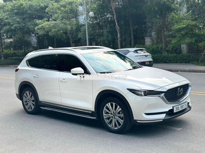 Mazda CX8 2024 2.5 Premium Trắng 1 vạn km Như Mới