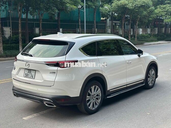 Mazda CX8 2024 2.5 Premium Trắng 1 vạn km Như Mới
