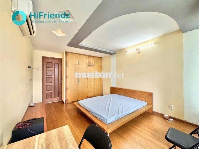 cho thuê nguyên tầng dạng 1PN tách bếp cửa sổ lớn - hình thật giá thật