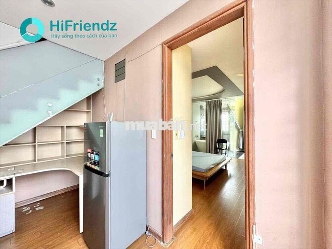 cho thuê nguyên tầng dạng 1PN tách bếp cửa sổ lớn - hình thật giá thật