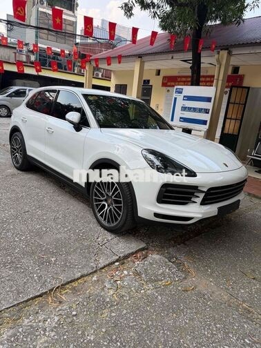 Porsche Cayenne 2019 Trắng Nâu