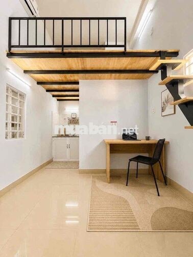 PHÒNG DUPLEX GỖ MỚI XỊN SẠCH SẼ GIÁ SINH VIÊN TẠI CỘNG HOÀ, TÂN BÌNH