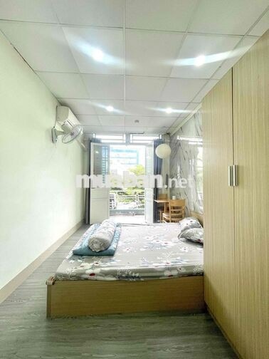 🔥PHÒNG BAN CÔNG FULL NỘI THẤT_GẦN CV GIA ĐỊNH_KHU SÂN BAY