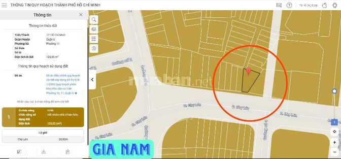 BÁN NHÀ MẶT TIỀN KINH DOANH : 26 CHỢ LỚN - P. 11 - Q. 6 - TPHCM