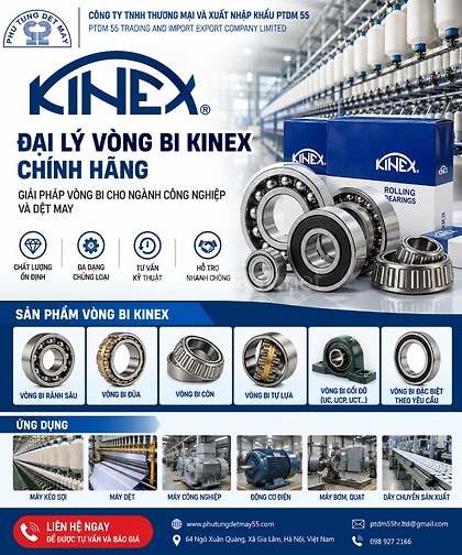 Vòng bi Kinex , Bạc đạn Kinex 