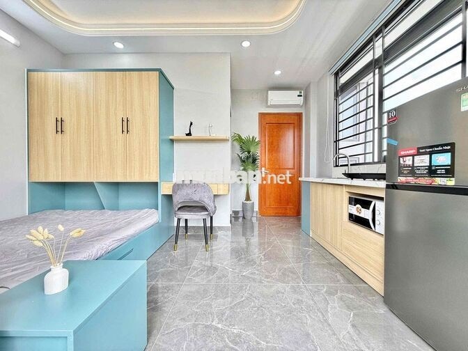 STUDIO MỚI XÂY 100% FULL NỘI THẤT CAO CẤP NGAY CHỢ LÊ ĐÌNH CẨN