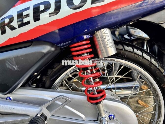 Honda Wave S100 Xanh, Đỏ, Đen phuộc YSS