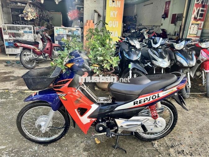 Honda Wave S100 Xanh, Đỏ, Đen phuộc YSS