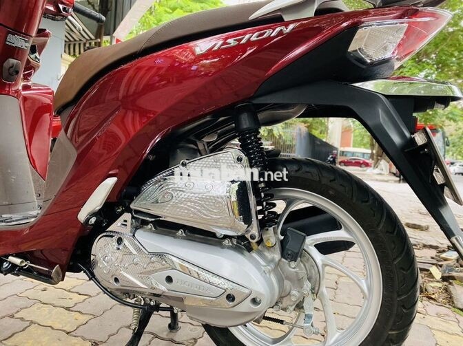 Honda Vision 2025 Cao Cấp màu Đỏ