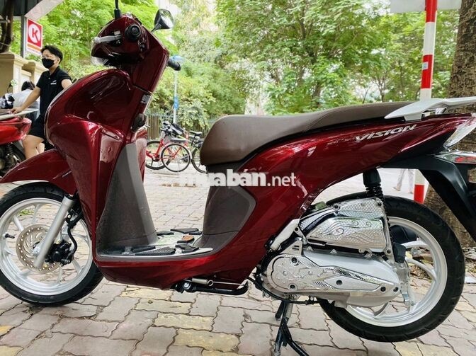 Honda Vision 2025 Cao Cấp màu Đỏ