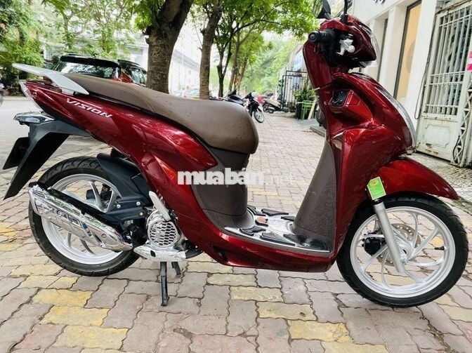 Honda Vision 2025 Cao Cấp màu Đỏ