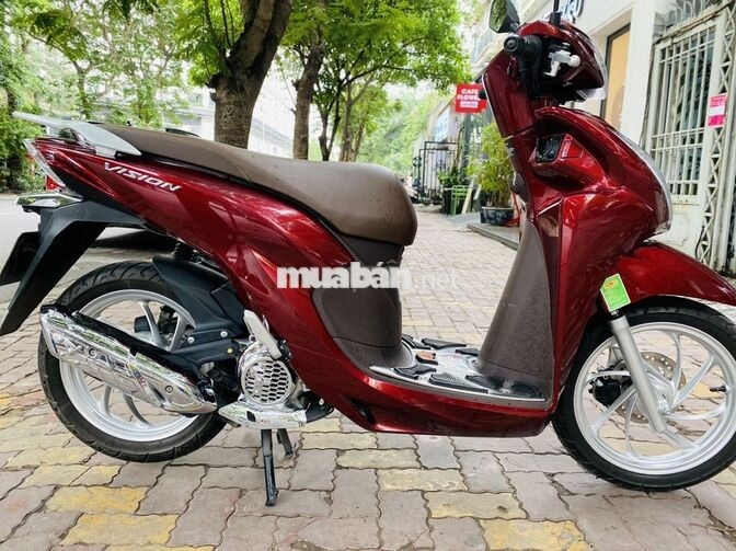 Honda Vision 2025 Cao Cấp màu Đỏ