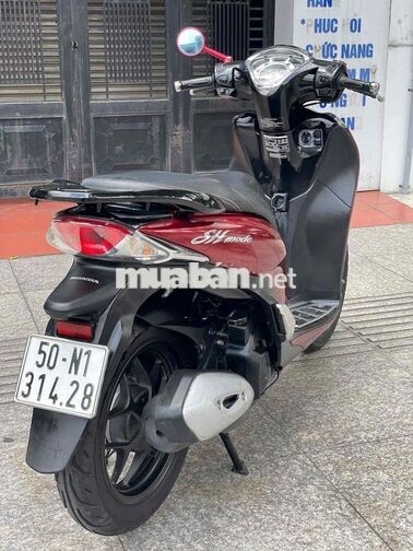 Sh mode 2017 khoá Smartkey Đỏ đen sport ODO 22k