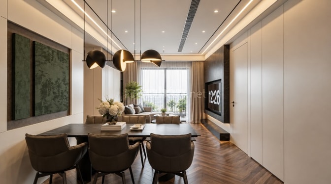 ECOLIFE SIGNATURE - Căn hộ 3PN 2WC, nội thất cao cấp view vịnh Liên Ch