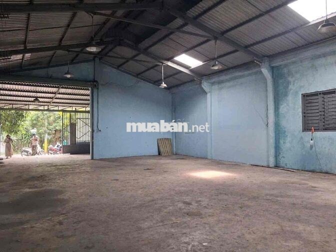 🏭 CHO THUÊ KHO XƯỞNG 300 M2 – PHAN VĂN HỚN - BÀ ĐIỂM - 16 TRIỆU/THÁNG