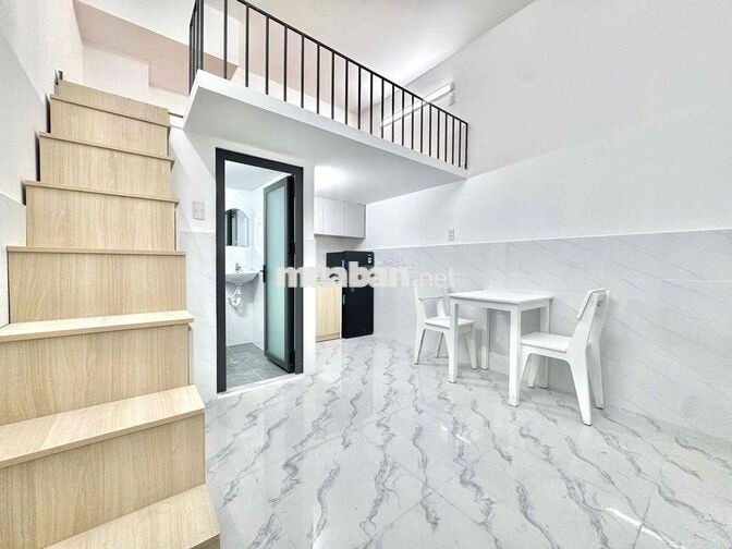 Căn Hộ Duplex Mới - Full Nội Thất - Ngay gần ĐH Văn Hiến - CV Đầm Sen